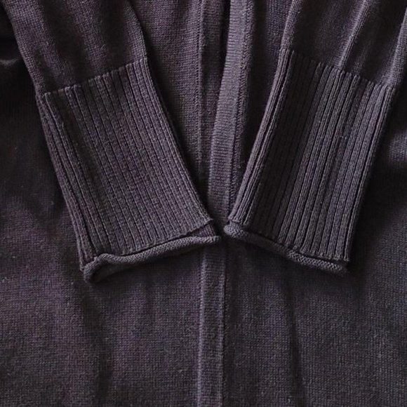 J. Crew Black Lightweight Long Cardigan - Picture 6 of 7